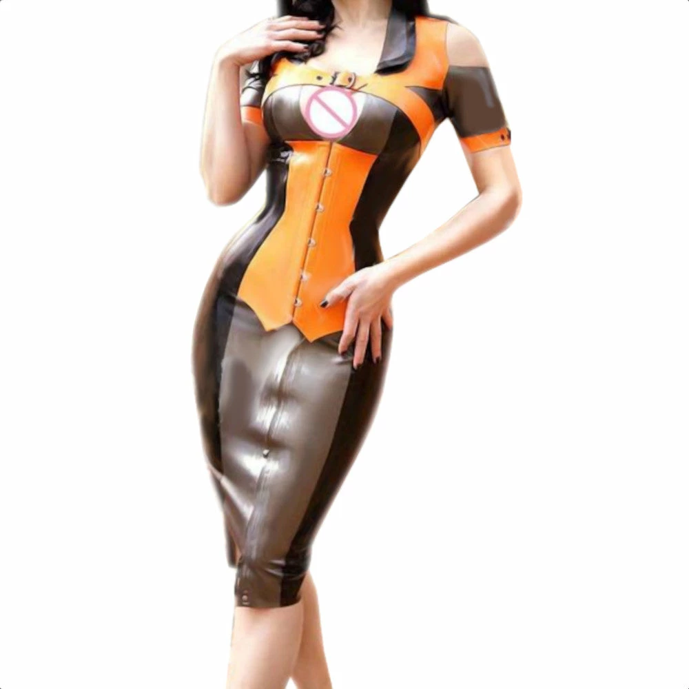 Latexfun Sensational Latex Hobble Dress Latex Clothing 4 Latexfun Sensational Latex Hobble Dress Latex Clothing