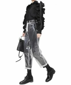 Laidtex Fashionable Clear Vinyl Pants 11 Laidtex Fashionable Clear Vinyl Pants