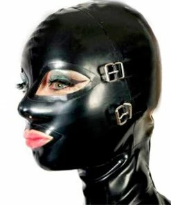 Latexfun Latex Clothing Submissive Latex Bondage Hood