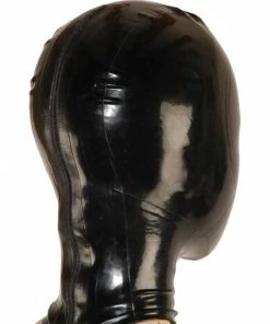 Laidtex Latex Clothing Sleek Latex Fetish Hood