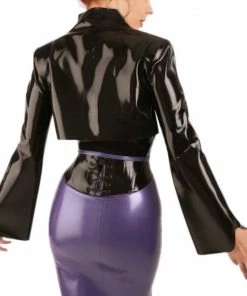 Latexfun Refined Mistress Latex Bolero Latex Clothing