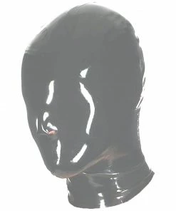 Laidtex Latex Clothing Sleek Latex Fetish Hood