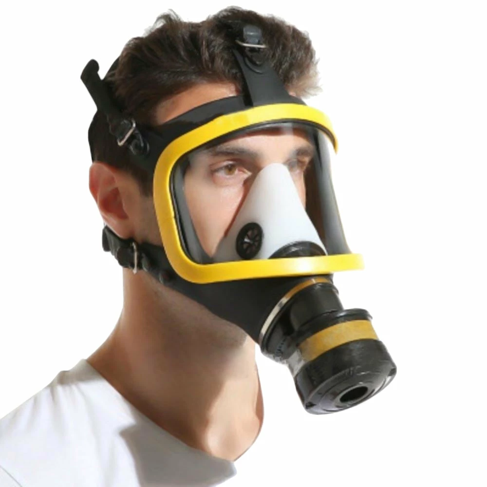 Laidtex Clear Visor Rubber Gas Mask 4 Laidtex Clear Visor Rubber Gas Mask