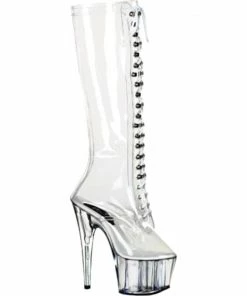 Laidtex PVC Knee High Boots