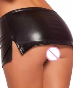Latexfun Flirtatious PVC Mini Skirt Latex Clothing
