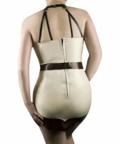 Laidtex Skin Tight Latex Bustier