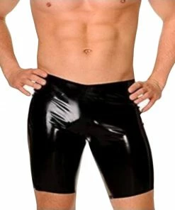 Latexfun Latex Clothing Vibrant Vinyl Shorts