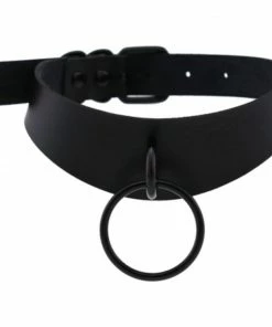 Laidtex Bondage Black Sexy Sub Collar