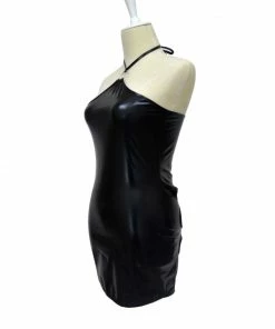 Laidtex Shiny Stunning Spank Dress Latex Clothing