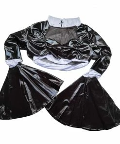Laidtex Slutty Faux Leather Nun Costume 7 Laidtex Slutty Faux Leather Nun Costume