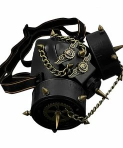 Laidtex Steampunk Bondage Gas Mask