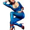 Latexfun Bold And Beautiful Blue Catsuit Latex Clothing
