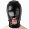 Laidtex Open Mouth Latex Bondage Hood 2 Laidtex Open Mouth Latex Bondage Hood