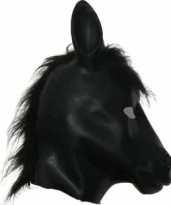 Laidtex Latex Horse Suit Head