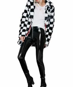 Laidtex Zipper Crotch PU Pants