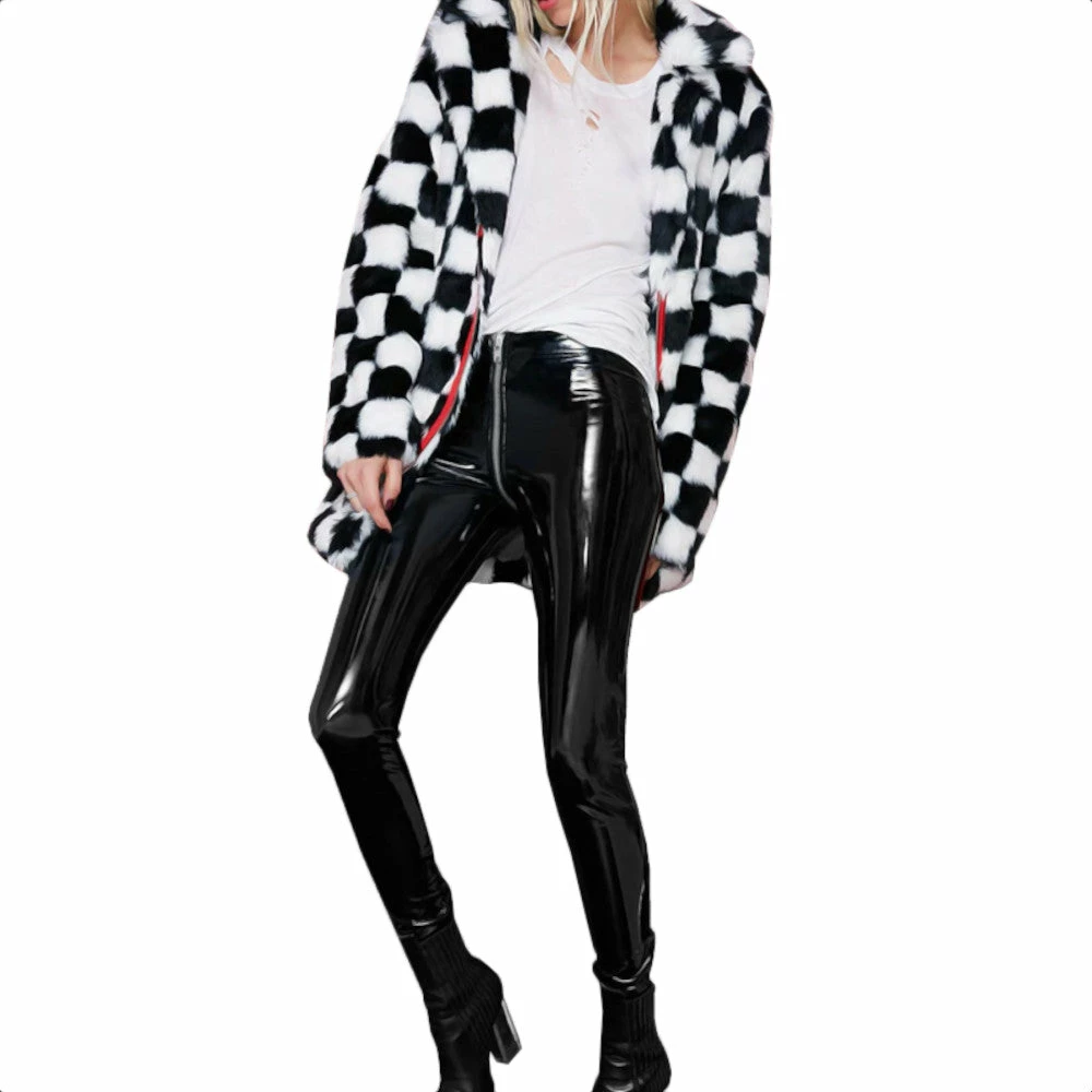 Laidtex Zipper Crotch PU Pants 3 Laidtex Zipper Crotch PU Pants