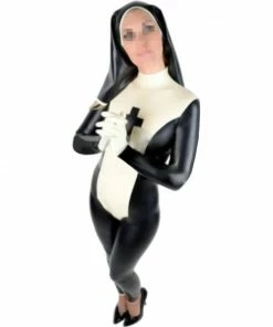 Latexfun Latex Clothing Naughty Nun Full Body Costume 10 Latexfun Latex Clothing Naughty Nun Full Body Costume