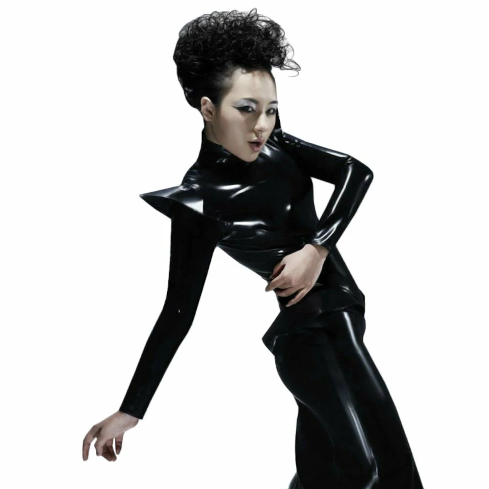 Laidtex Winged Latex Dom Outfit 4 Laidtex Winged Latex Dom Outfit