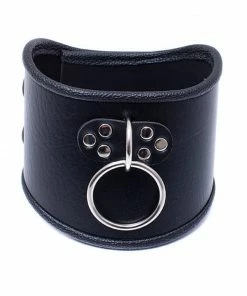 Laidtex Collars And Cuffs Black PU Leather Posture Collar 15 Laidtex Collars And Cuffs Black PU Leather Posture Collar