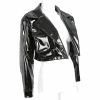 Laidtex Boss Bitch Black Vinyl Coat Latex Clothing