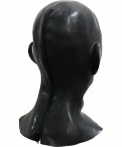 Laidtex Rubber Breathplay Hood With Tubes Latex Clothing