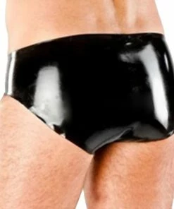 Laidtex Naughty And Nice Latex Dildo Panties