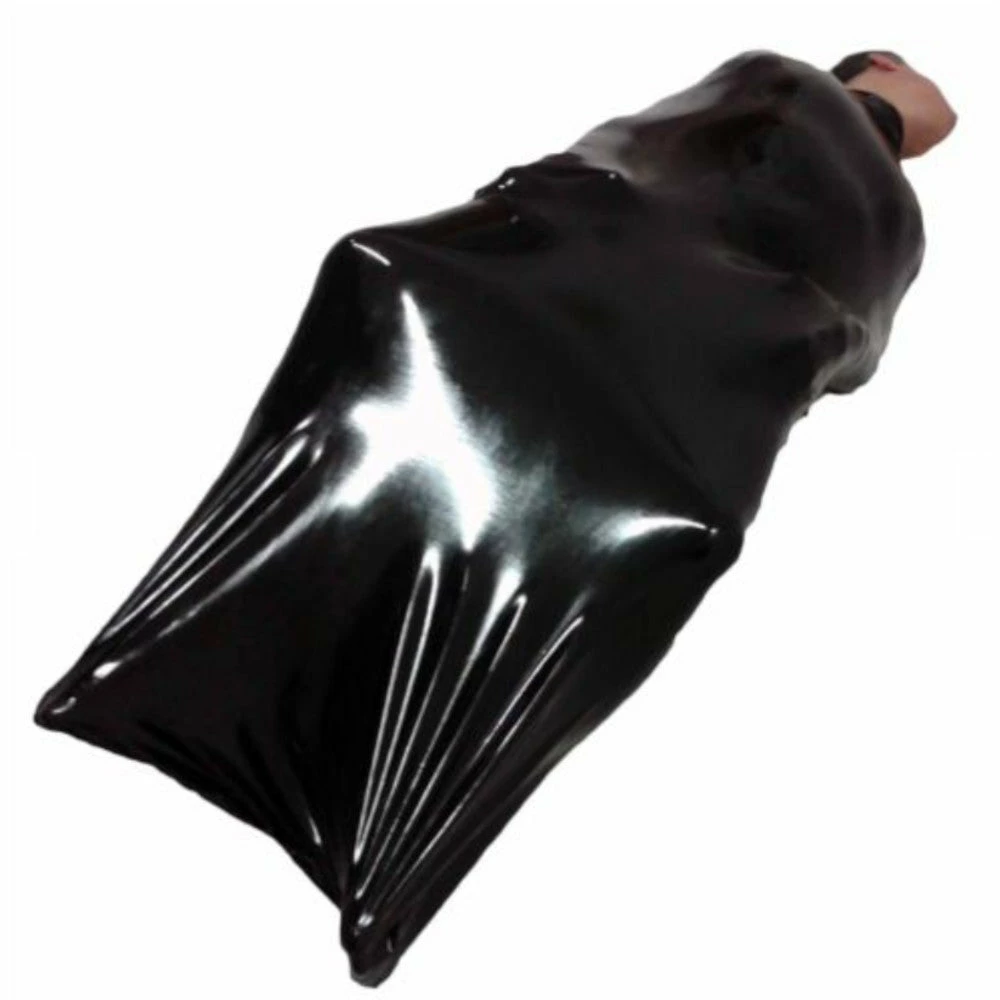 Laidtex Black Latex Bondage Bag 4 Laidtex Black Latex Bondage Bag