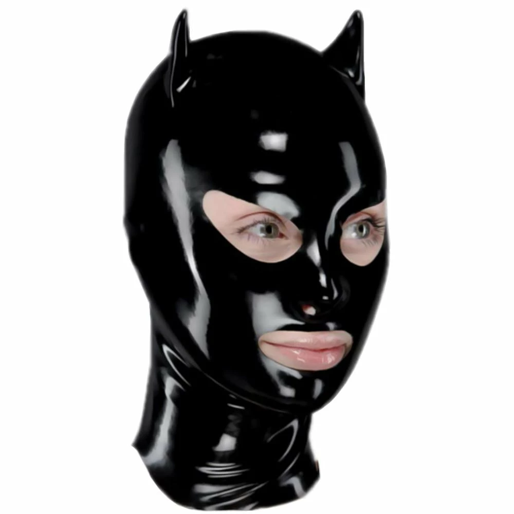 Laidtex Latex Catwoman Suit Mask 3 Laidtex Latex Catwoman Suit Mask