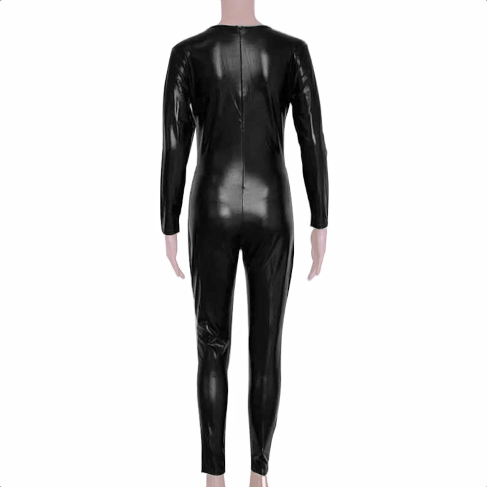 Laidtex Fun Black PVC Catsuit 5 Laidtex Fun Black PVC Catsuit