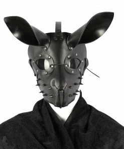 Laidtex Rabbit Fetish Gas Mask Latex Clothing