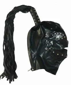 Latexfun Latex Clothing Glorious Goddess Hood With Ponytail Hole