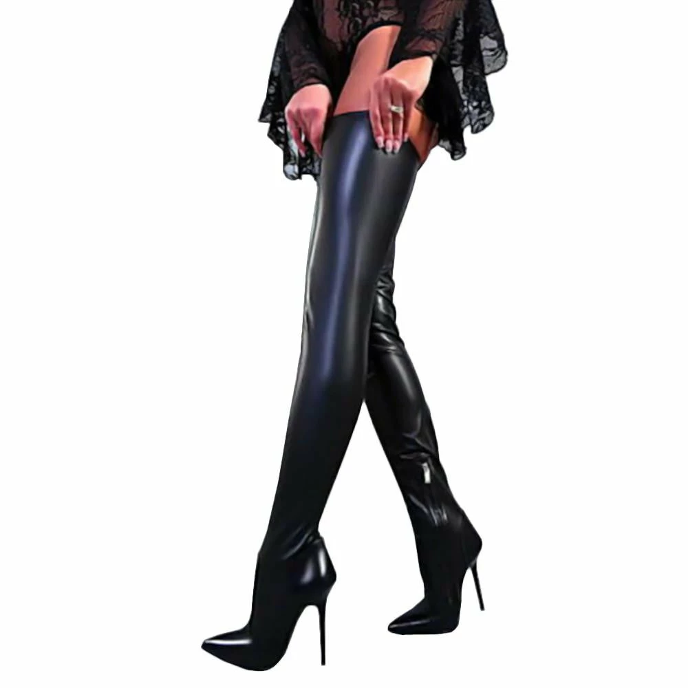 Laidtex Latex Clothing Shiny Seductress Dominatrix Heels 3 Laidtex Latex Clothing Shiny Seductress Dominatrix Heels