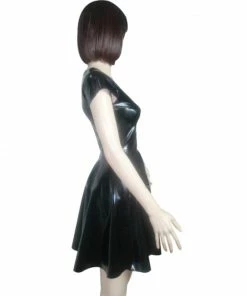 Latexfun Lovely Latex Skater Dress Latex Clothing 10 Latexfun Lovely Latex Skater Dress Latex Clothing