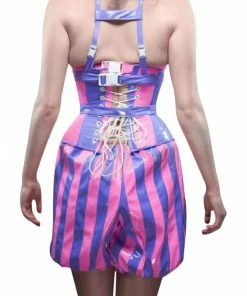 Laidtex Latex Harley Quinn Costume Latex Clothing 7 Laidtex Latex Harley Quinn Costume Latex Clothing