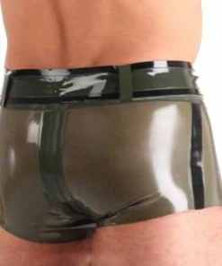 Latexfun Zesty Zippered Latex Underwear Latex Clothing