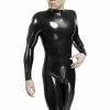 Latexfun Latex Clothing Smooth Black Latex Suit