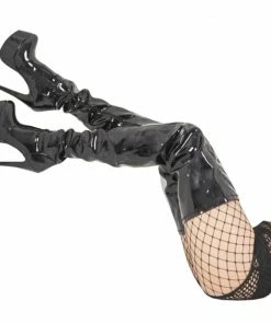 Laidtex Daring Dominatrix Faux Leather Shoes