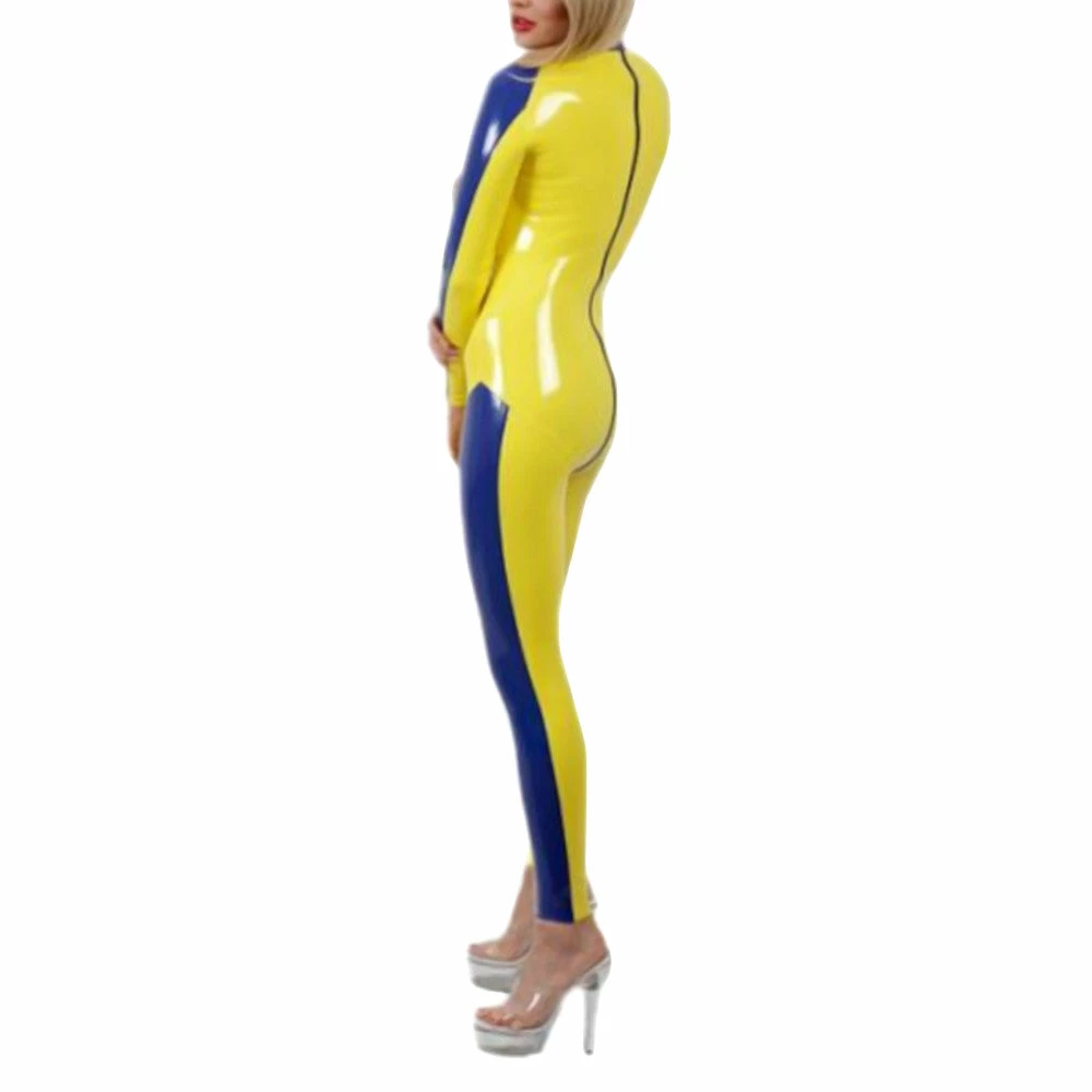 Latexfun Latex Clothing Bold Bi-Colour Latex Suit 5 Latexfun Latex Clothing Bold Bi-Colour Latex Suit