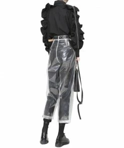 Laidtex Fashionable Clear Vinyl Pants 10 Laidtex Fashionable Clear Vinyl Pants