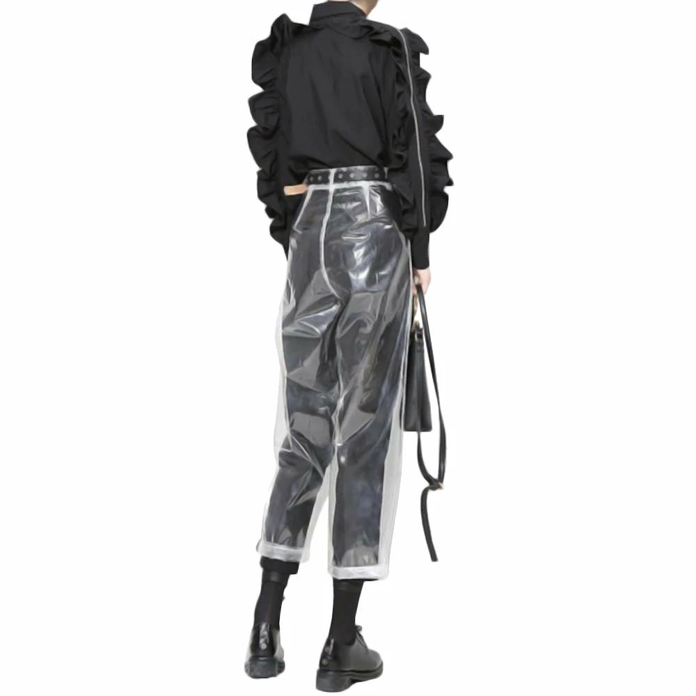 Laidtex Fashionable Clear Vinyl Pants 5 Laidtex Fashionable Clear Vinyl Pants