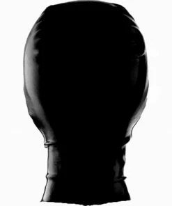 Laidtex Open Mouth Latex Bondage Hood