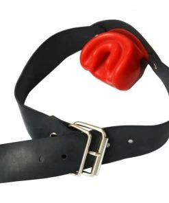 Laidtex Bound Mouth Latex Gag Latex Clothing