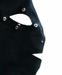 Latexfun Ponytail Hole Latex Fetish Mask Latex Clothing