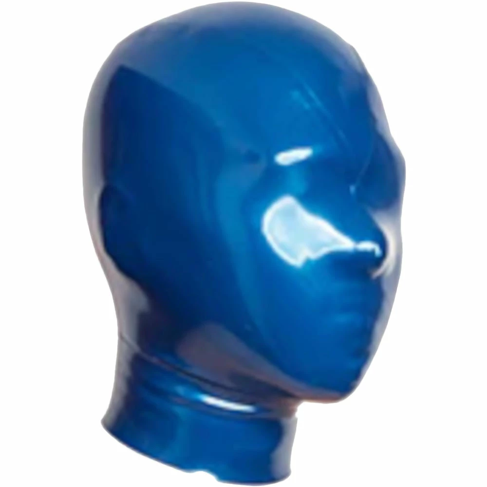 Laidtex Full Face Latex Gimp Hood Latex Clothing 7 Laidtex Full Face Latex Gimp Hood Latex Clothing