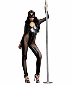 Laidtex Latex Clothing Playful Catwoman Halloween Costume