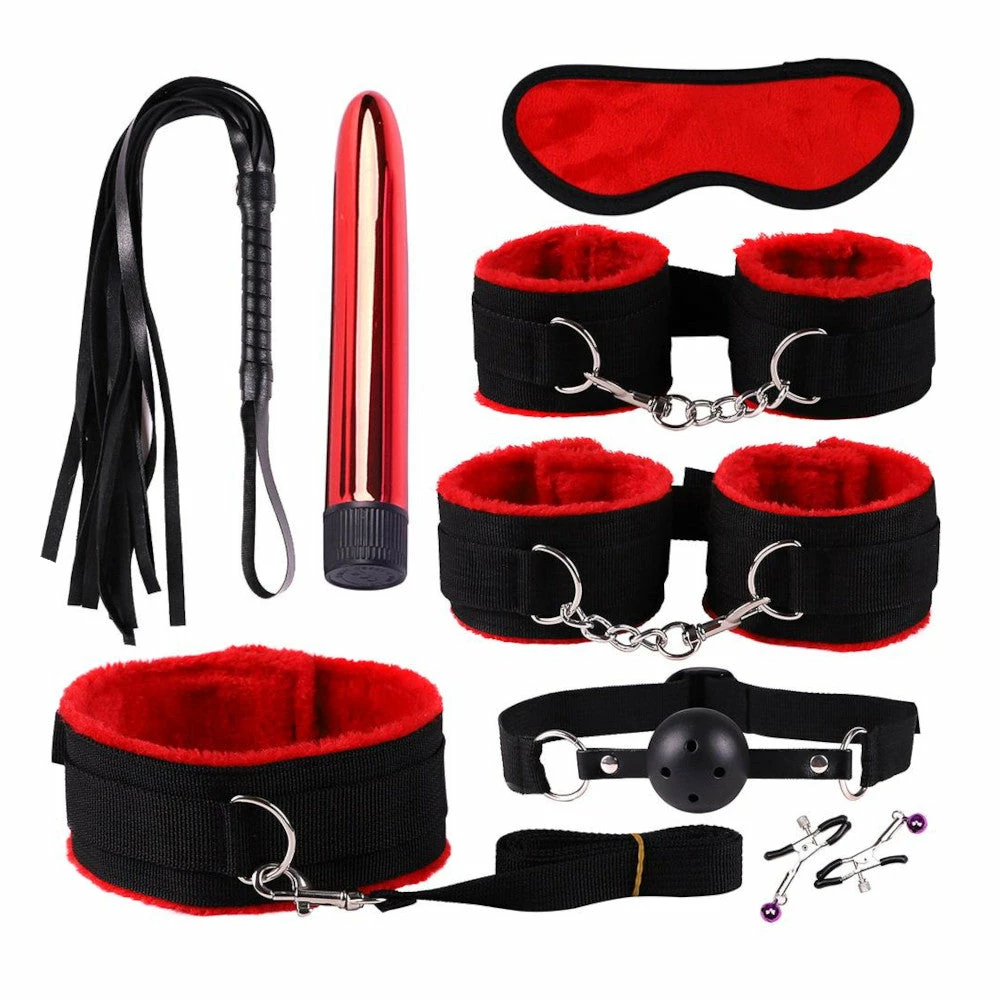 Laidtex Collars And Cuffs Set Of Bondage Handcuffs 6 Laidtex Collars And Cuffs Set Of Bondage Handcuffs