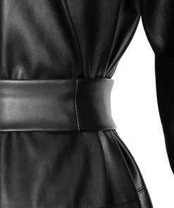 Laidtex Beautiful Black Vinyl Jacket Latex Clothing