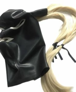 Laidtex Latex Dominatrix Mask With Pigtails 8 Laidtex Latex Dominatrix Mask With Pigtails