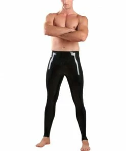 Latexfun Sleek Men's Latex Pants Latex Clothing