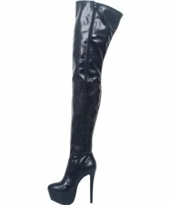 Laidtex Daring Dominatrix Faux Leather Shoes